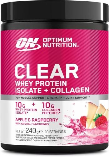 Optimum Nutrition Clear + Collagen - 240g Apple & Raspberry