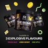 Picture of Reflex Nutrition Muscle Bomb - 400g Sherbet Lemon Caffiene Free