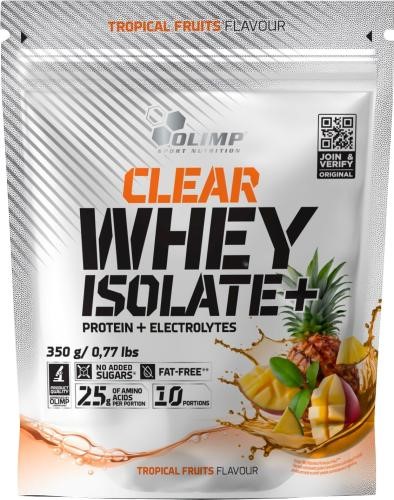 Olimp Sport Nutrition Clear Whey Isolate+ - 350g Tropical Fruits