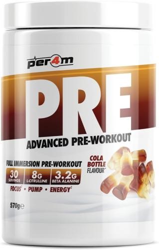 Per4m Pre Pre-Workout - 570g Cola Bottle