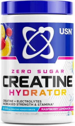 USN Creatine Hydrator - 330g Raspberry Lemonade