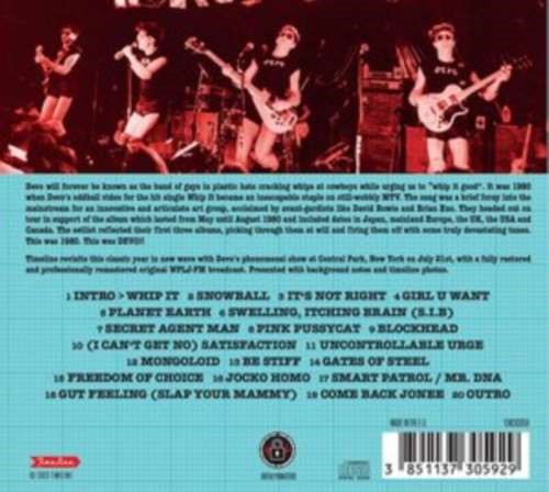 Devo - Live: New York '80