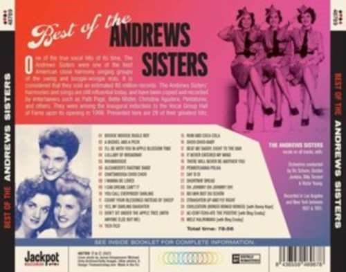 Andrews Sisters - Best Of