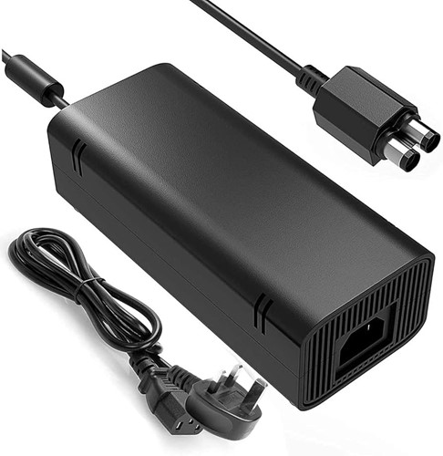 Xbox 360 S - Used Power Adapter & 3 Pin UK Plug