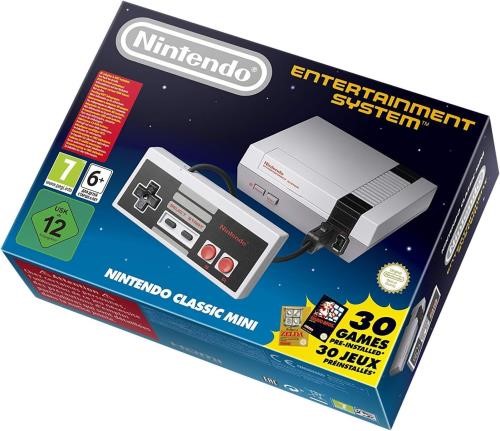 Nintendo Classic Mini NES Console - Includes 1 Wired Controller/USB Power Lead