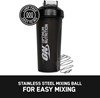 Picture of Optimum Nutrition Shaker - Black 600 ml