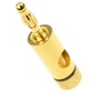 Audio Adapters - Banana Plug 4mm Gold