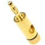 Audio Adapters - Banana Plug 4mm Gold