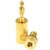 Picture of Audio Adapters - Banana Plug 4mm Gold