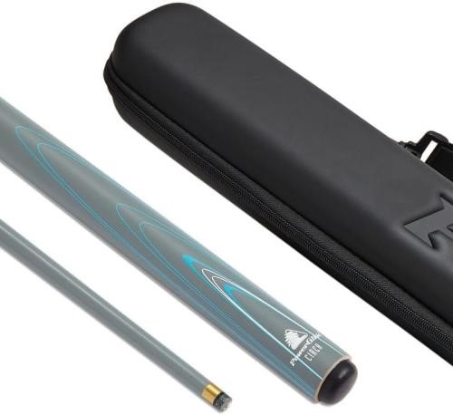 Powerglide Snooker Cue - Circa 2 Piece 57" 10mm Tip With Svartur Cue Case