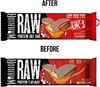 Picture of Warrior Raw Protein Flapjack - 12x75g Peanut Butter Cup