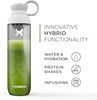 Picture of PROMiXX Form Ecozen Shaker Bottle - 760ml Midnight Blue & Burnt Orange
