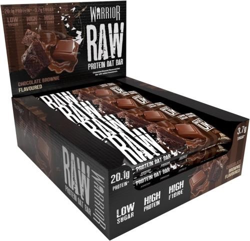 Warrior Raw Protein Flapjack - 12x75g Chocolate Brownie