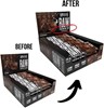Picture of Warrior Raw Protein Flapjack - 12x75g Chocolate Brownie